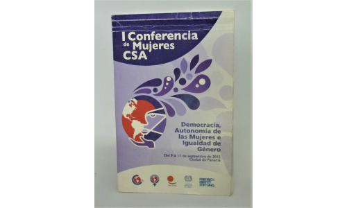 Bloco de Anota��es CSA I Conferencia de Mujeres